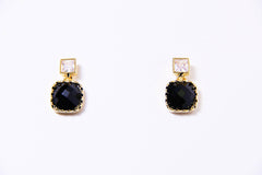 Gold Midnight|Zircon Earrings™