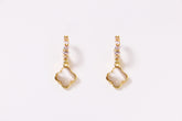 Four-leaf | Pearl Earrings™