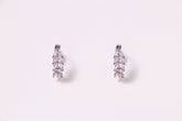 Silver Lavender | Zircon Earrings™