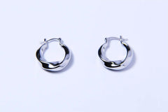Silver Möbius | Metal Earrings™