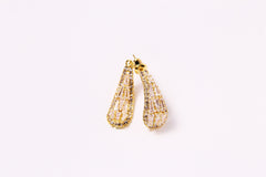 Double Teardrop | Split Type Earrings™