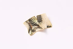 Gold Fold | Metal Earrings™