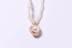 Sun | Pearl & Zircon Necklace™