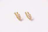 Golden Lavender | Zircon Earrings™