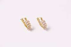 Golden Lavender | Zircon Earrings™