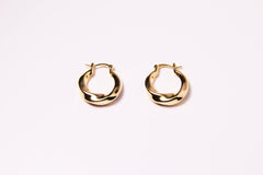 Gold Möbius | Metal Earrings™