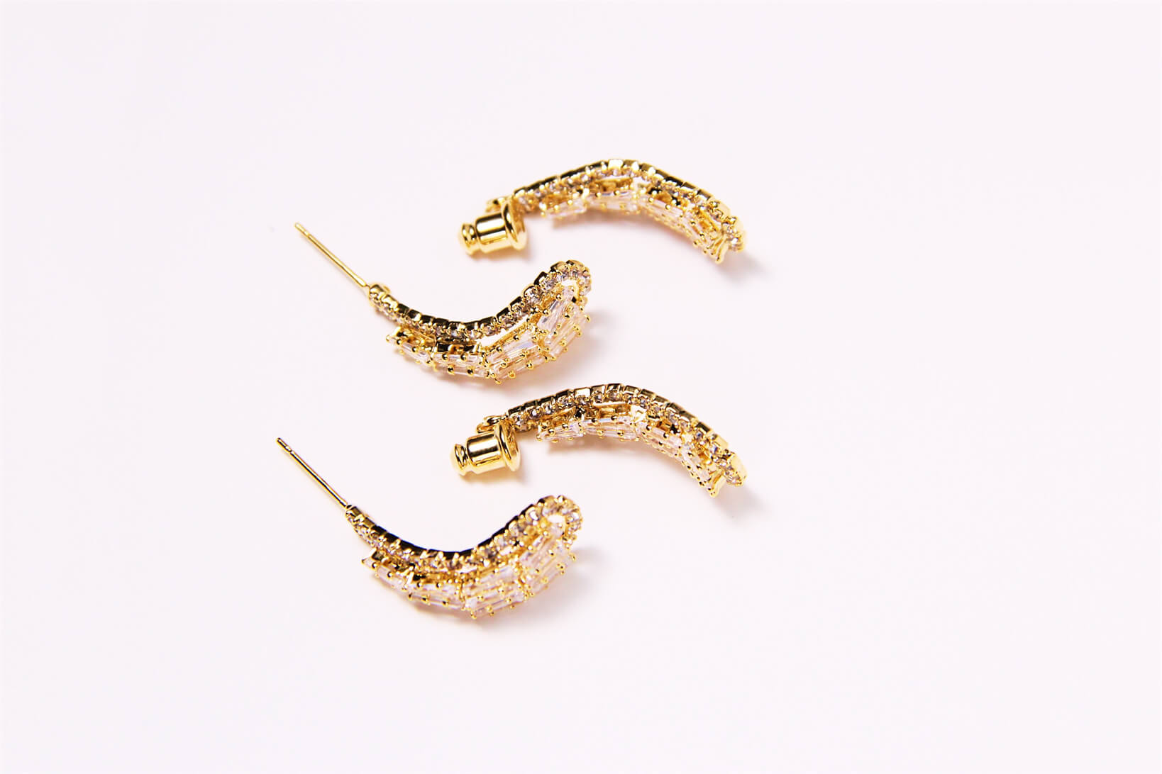 Double Teardrop | Split Type Earrings™