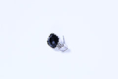 Silver Midnight | Zircon Earrings™