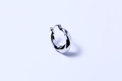 Silver Möbius | Metal Earrings™