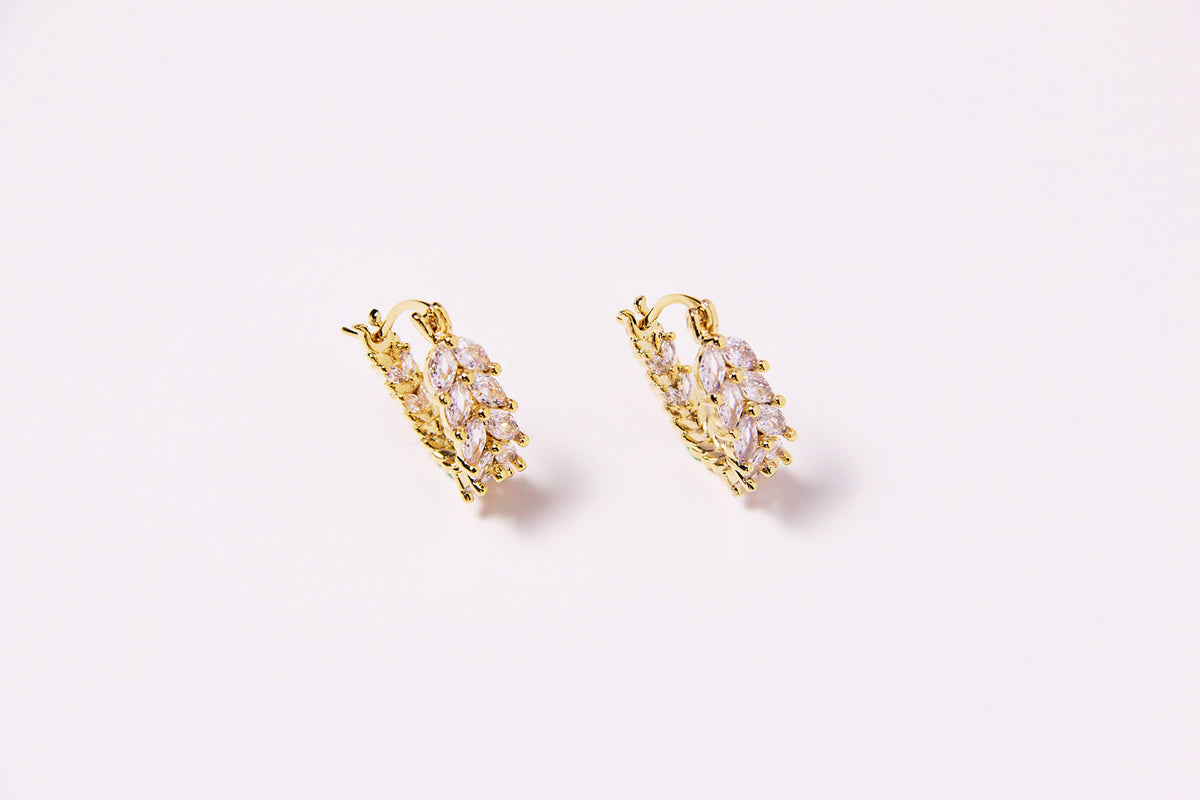 Golden Lavender | Zircon Earrings™