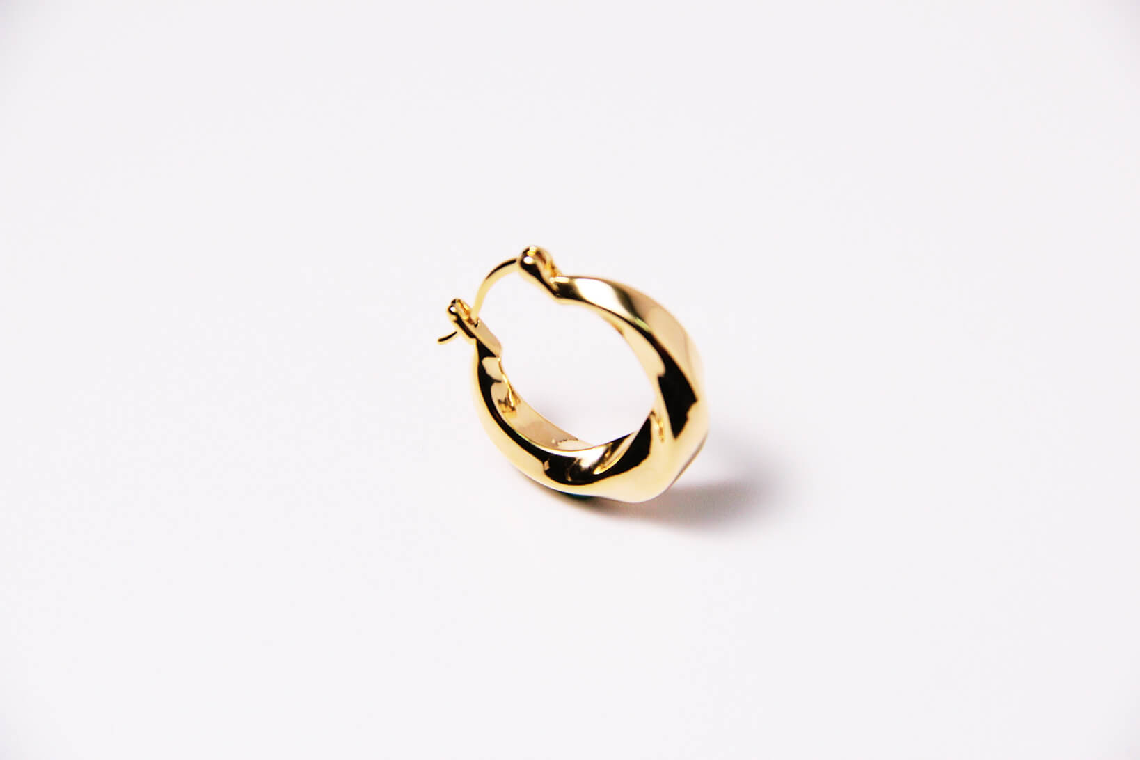 Möbius Gold Earrings
