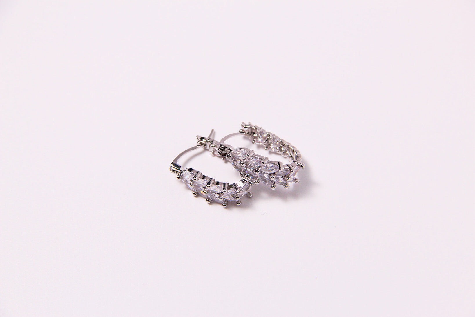 Silver Lavender | Zircon Earrings™