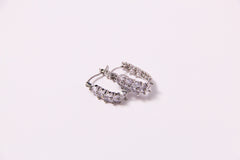 Silver Lavender | Zircon Earrings™