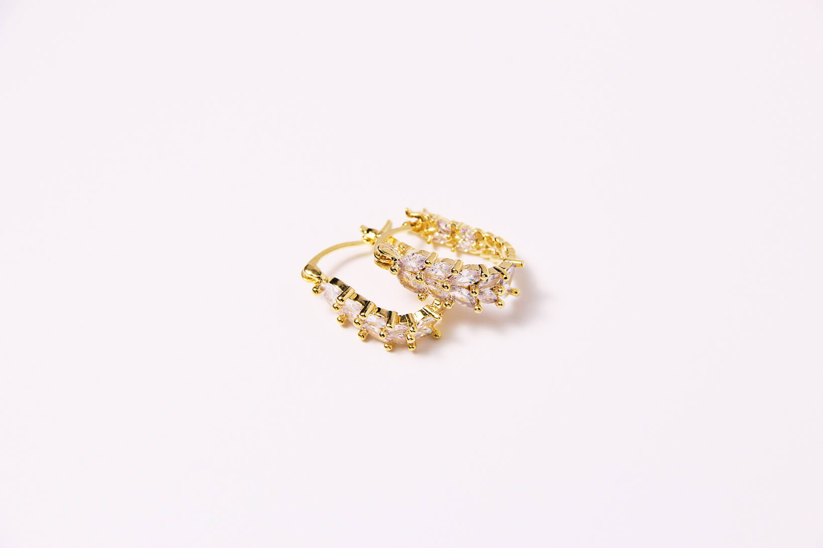 Golden Lavender | Zircon Earrings™